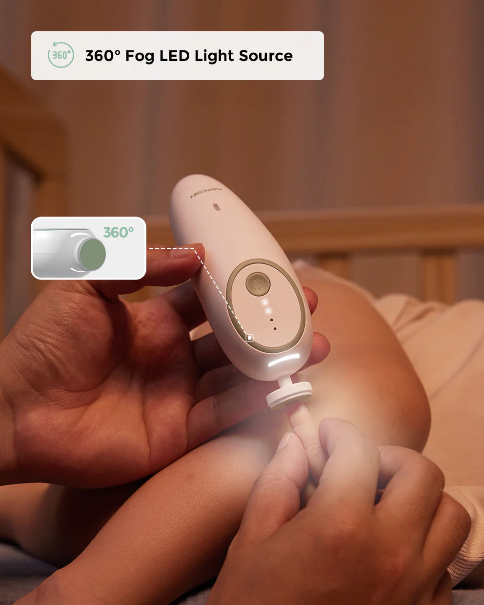 Momcozy Electric Baby Nail File  Nel's Babies & Kiddies