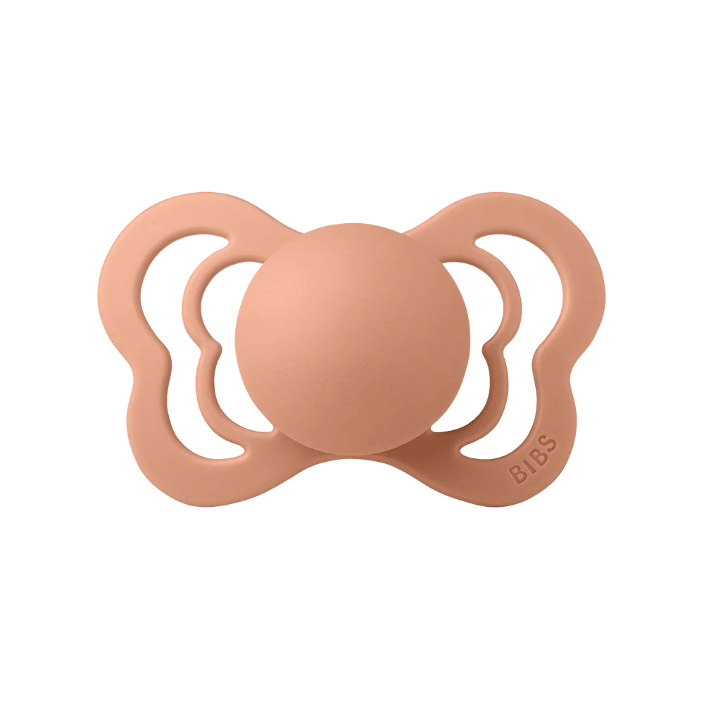 BIBS PACIFIER Couture - Peach  Nel's Babies & Kiddies