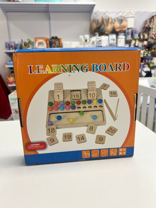Montessori - Learning Board  Nel's Babies & Kiddies