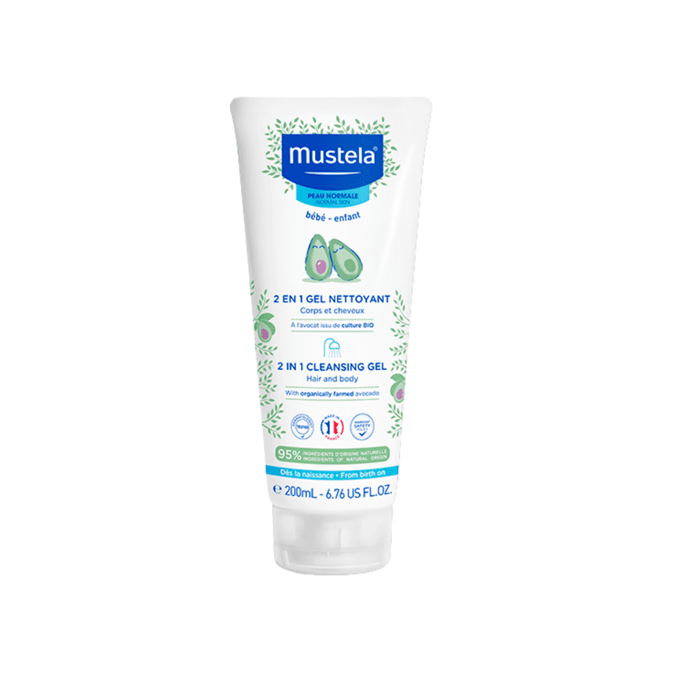 Mustela 2 in 1 Cleansing Gel 200ml Nel's Babies & Kiddies