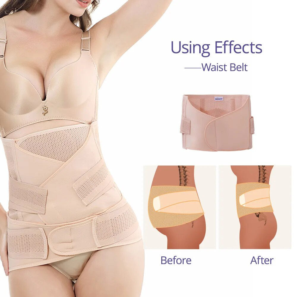 3in1 Postpartum Belt- Beige Nel's Babies & Kiddies