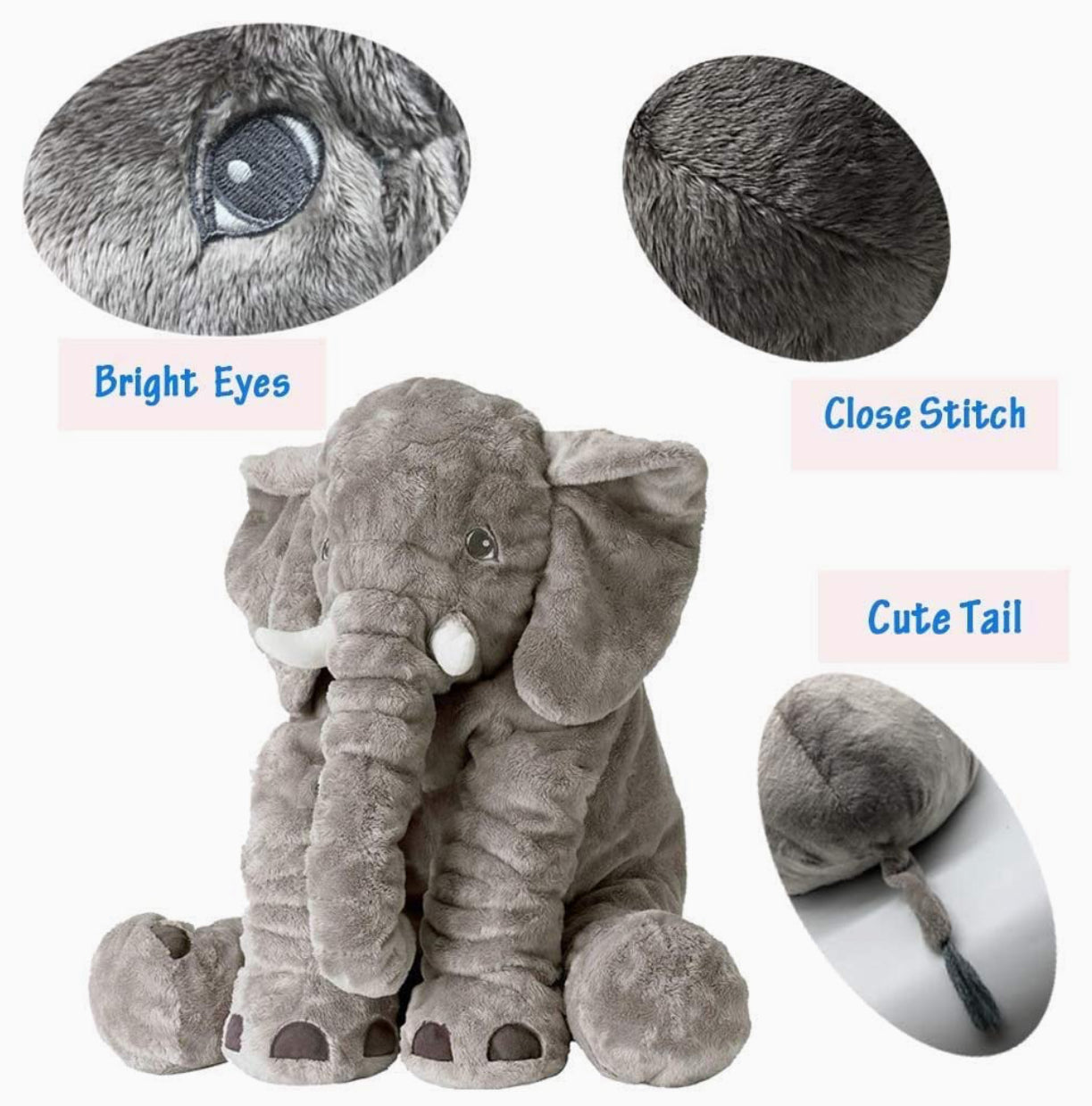 Elephant Plushies - Nel's Babies & Kiddies