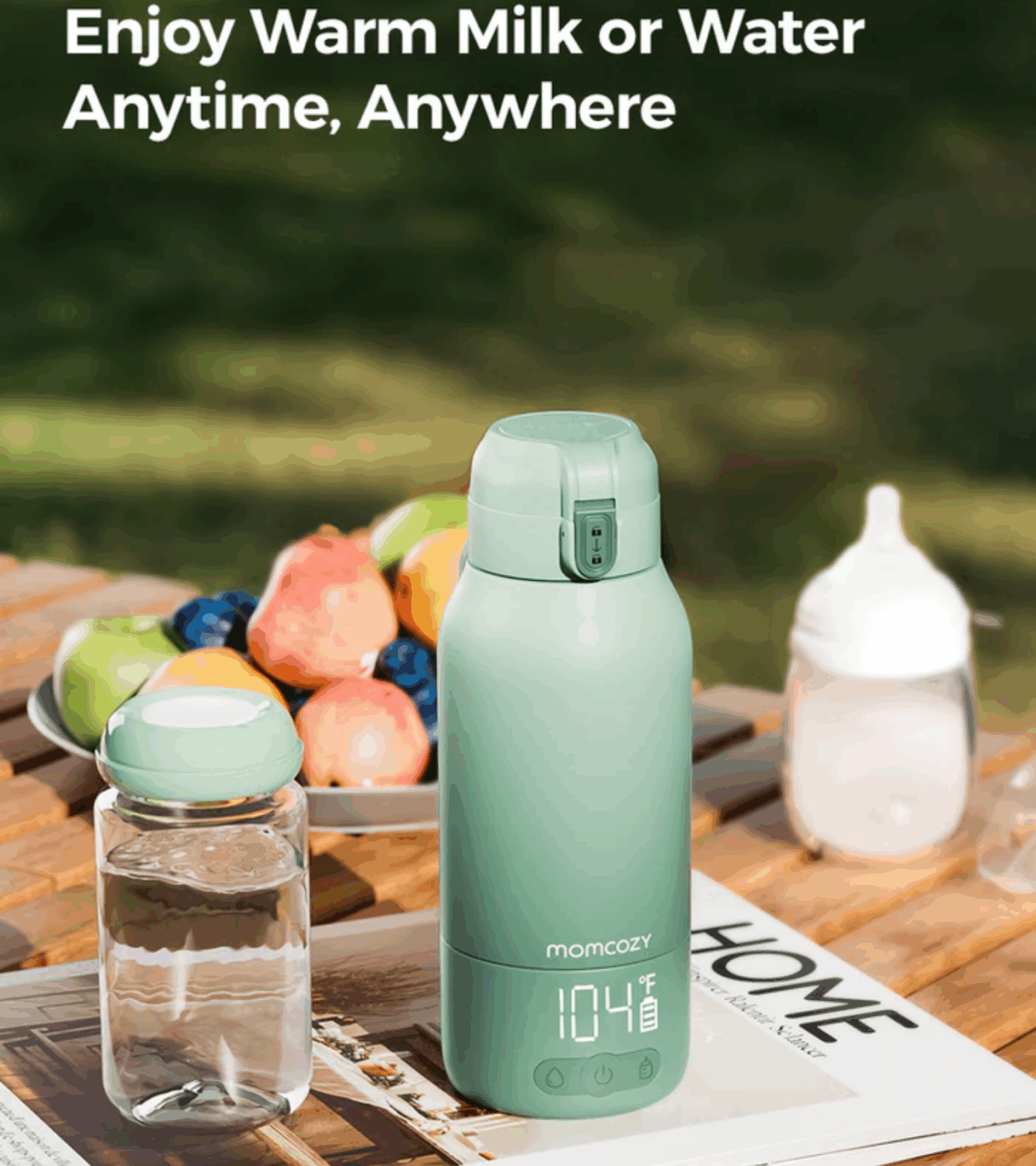 Momcozy Portable Breast Milk and Water Warmer for Travel Nel's Babies & Kiddies