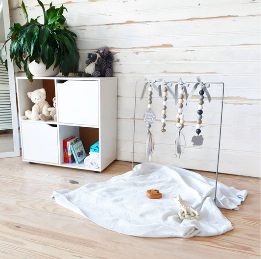 Snuggletime Discovery Activity Frame and 12 Rings  Nel's Babies & Kiddies