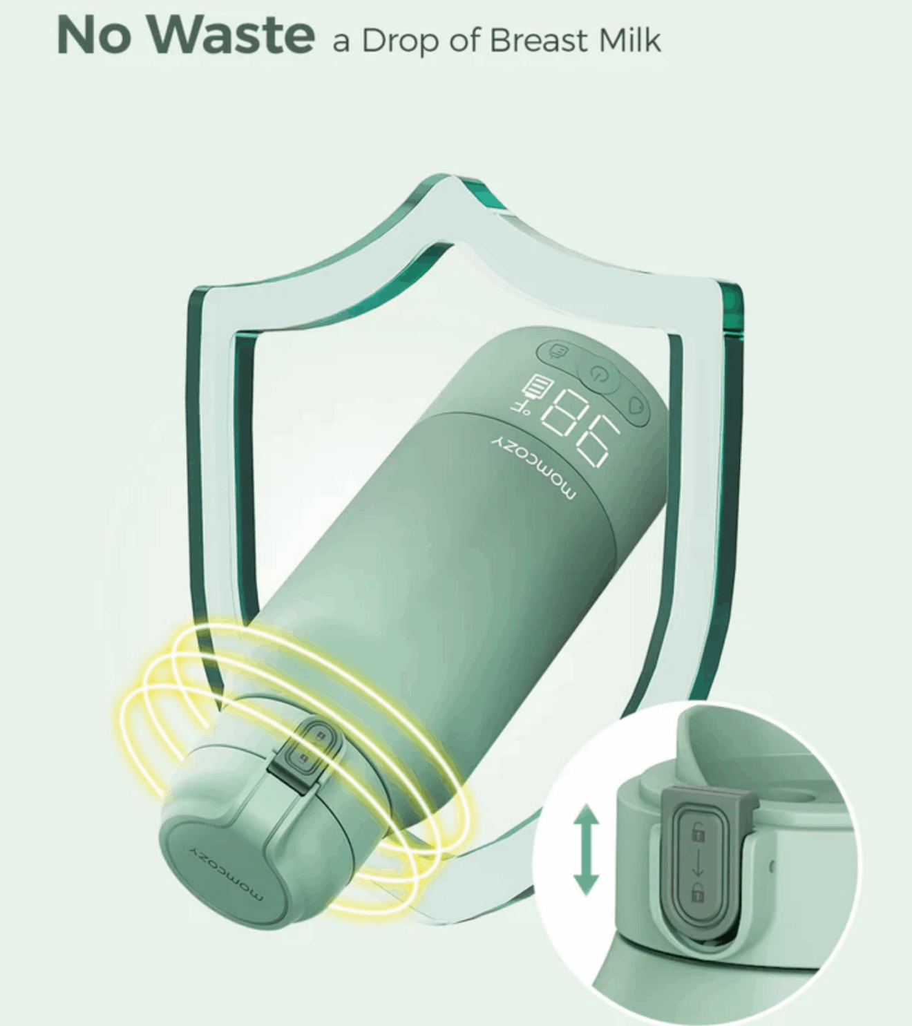 Momcozy Portable Breast Milk and Water Warmer for Travel Nel's Babies & Kiddies