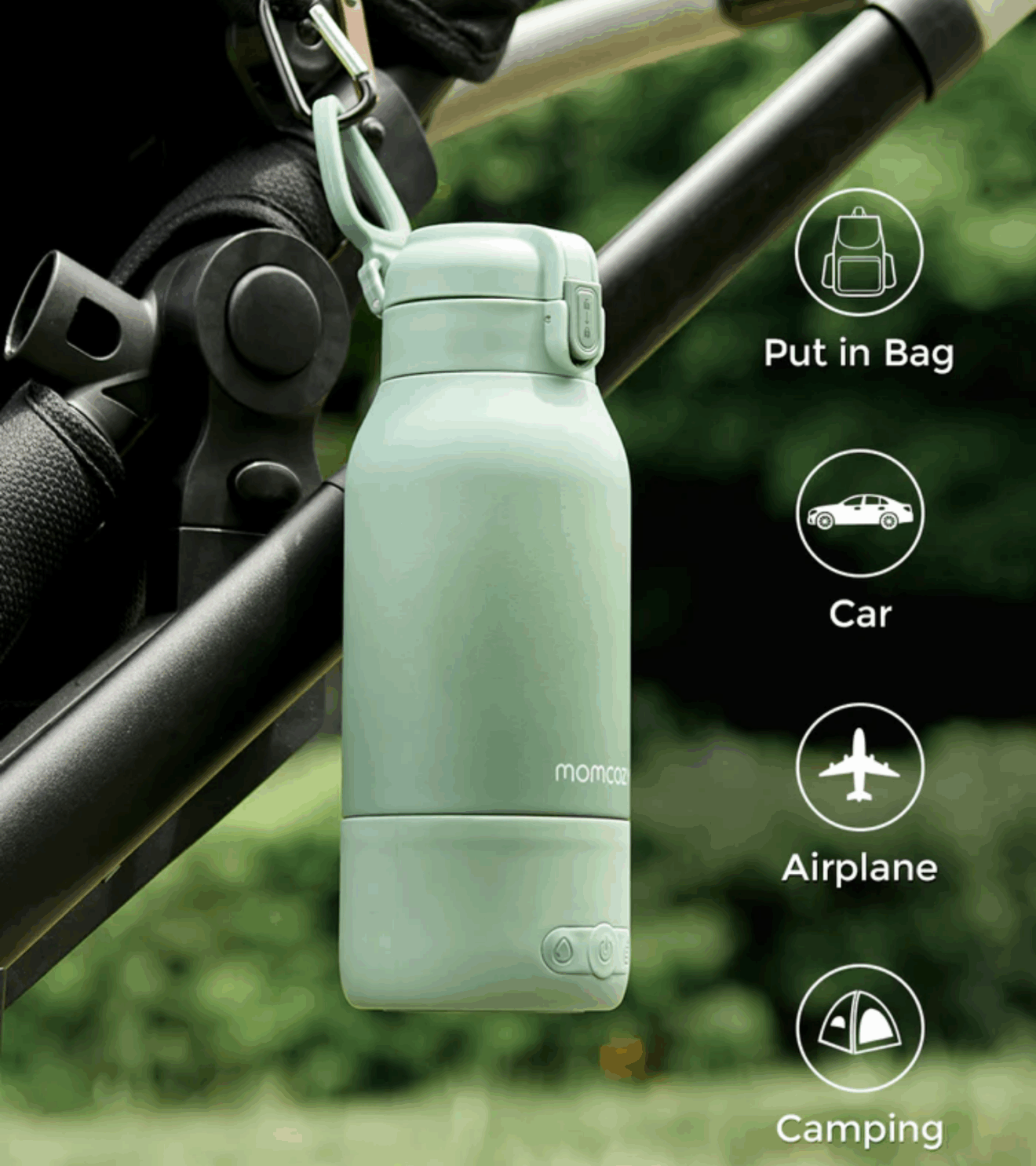Momcozy Portable Breast Milk and Water Warmer for Travel Nel's Babies & Kiddies