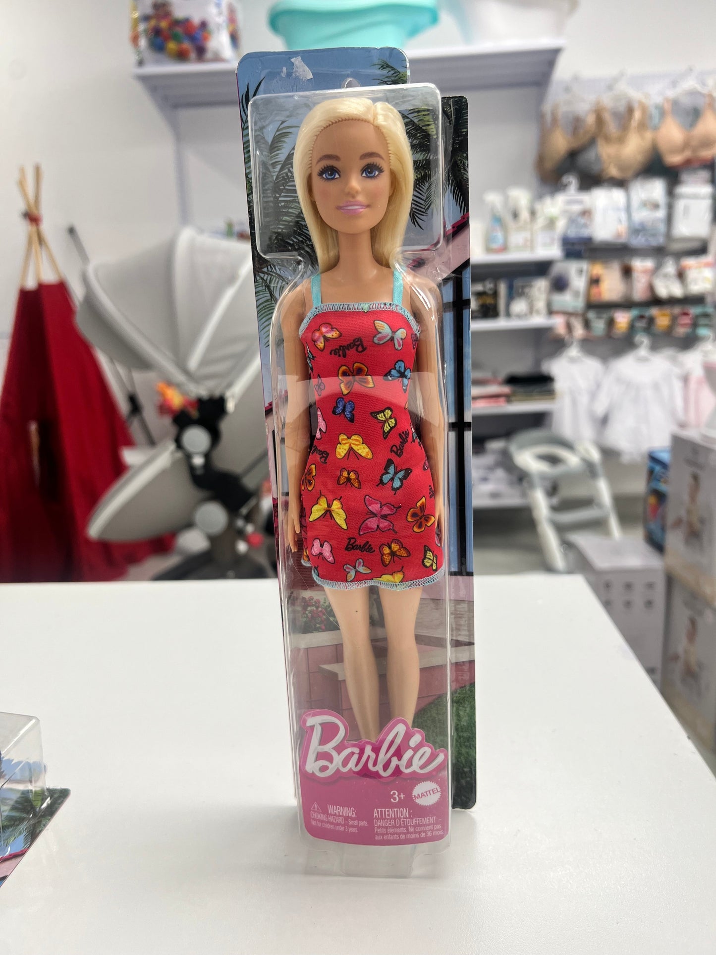 Barbie - Pink Dress Nel's Babies & Kiddies