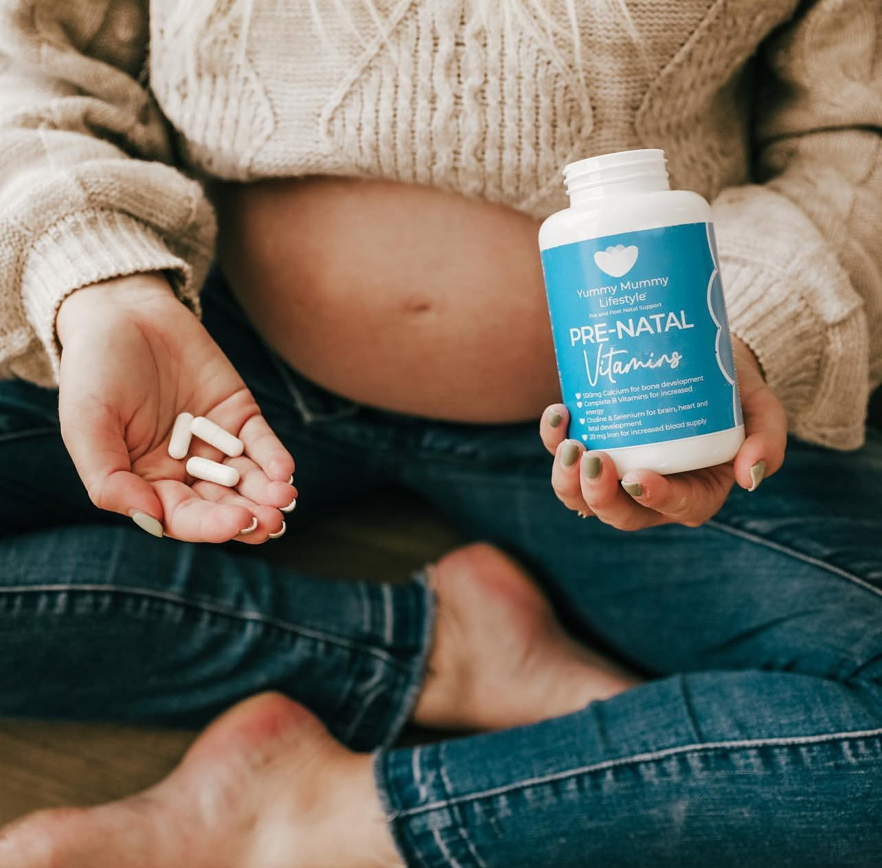 Yummy Mummy Lifestyle - Pre-Natal Vitamins. 90 Capsules Nel's Babies & Kiddies