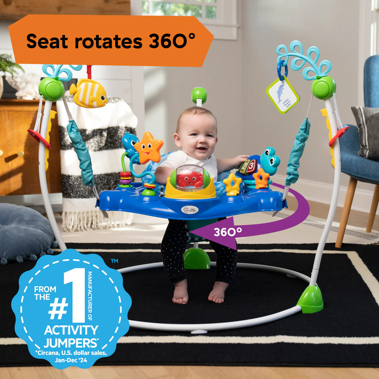 Baby Einstein Neptune's Ocean Discovery Activity Jumper Nel's Babies & Kiddies