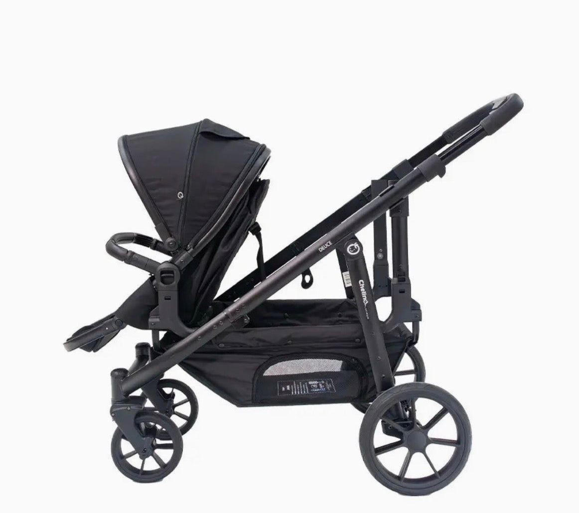 Deuce Twin Stroller with Car Seats  Nel's Babies & Kiddies