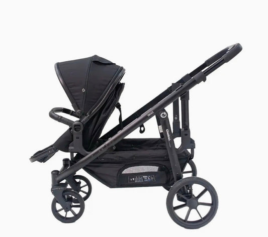 Deuce Twin Stroller with Car Seats  Nel's Babies & Kiddies