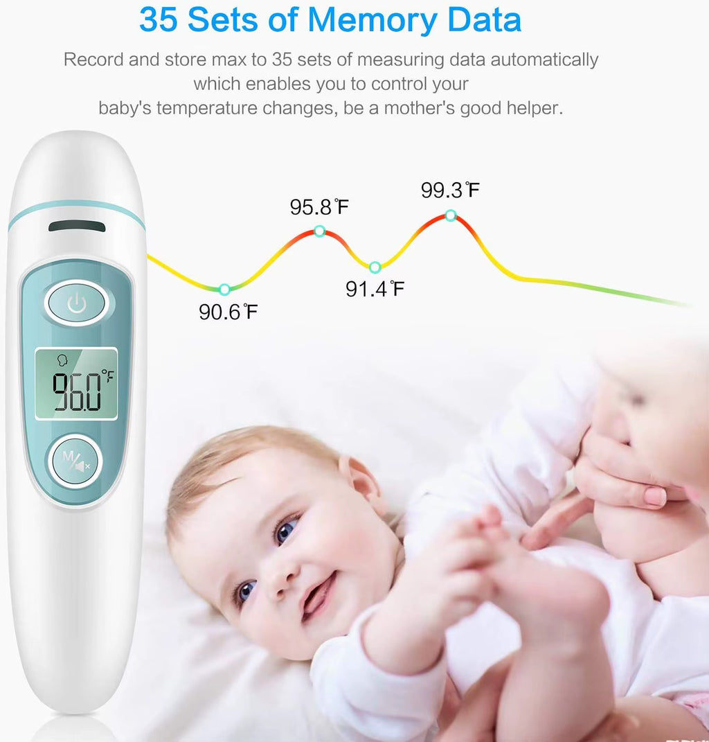 Automatic Infrared Baby Ear & Forehead Thermometer