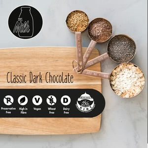 #10 Pack - Classic Dark Chocolate Mrs Milk Breastfeeding Oat Bar