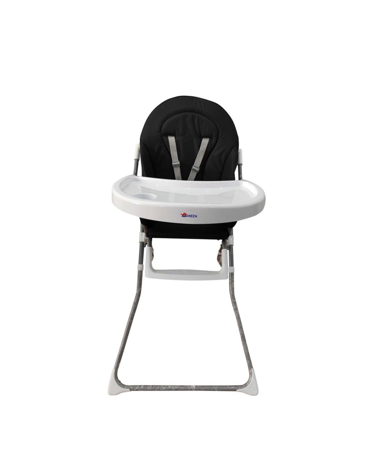 Babies and Toddlers Feeding High with PVC Fabric - Black