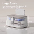Portable USB Rechargeable Baby Wipes Warmer with Adjustable Temperature for Travel, Car & Home Use, Smart Wipes Warmer