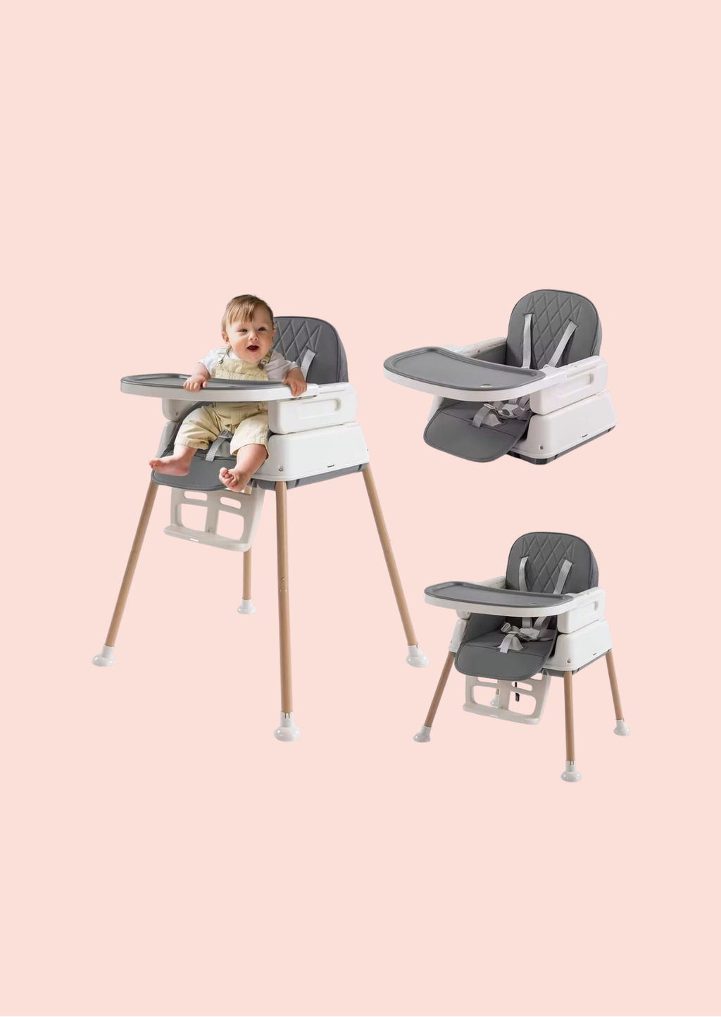 7 in 1 Plastic Multi Function Baby Feeding Chair
