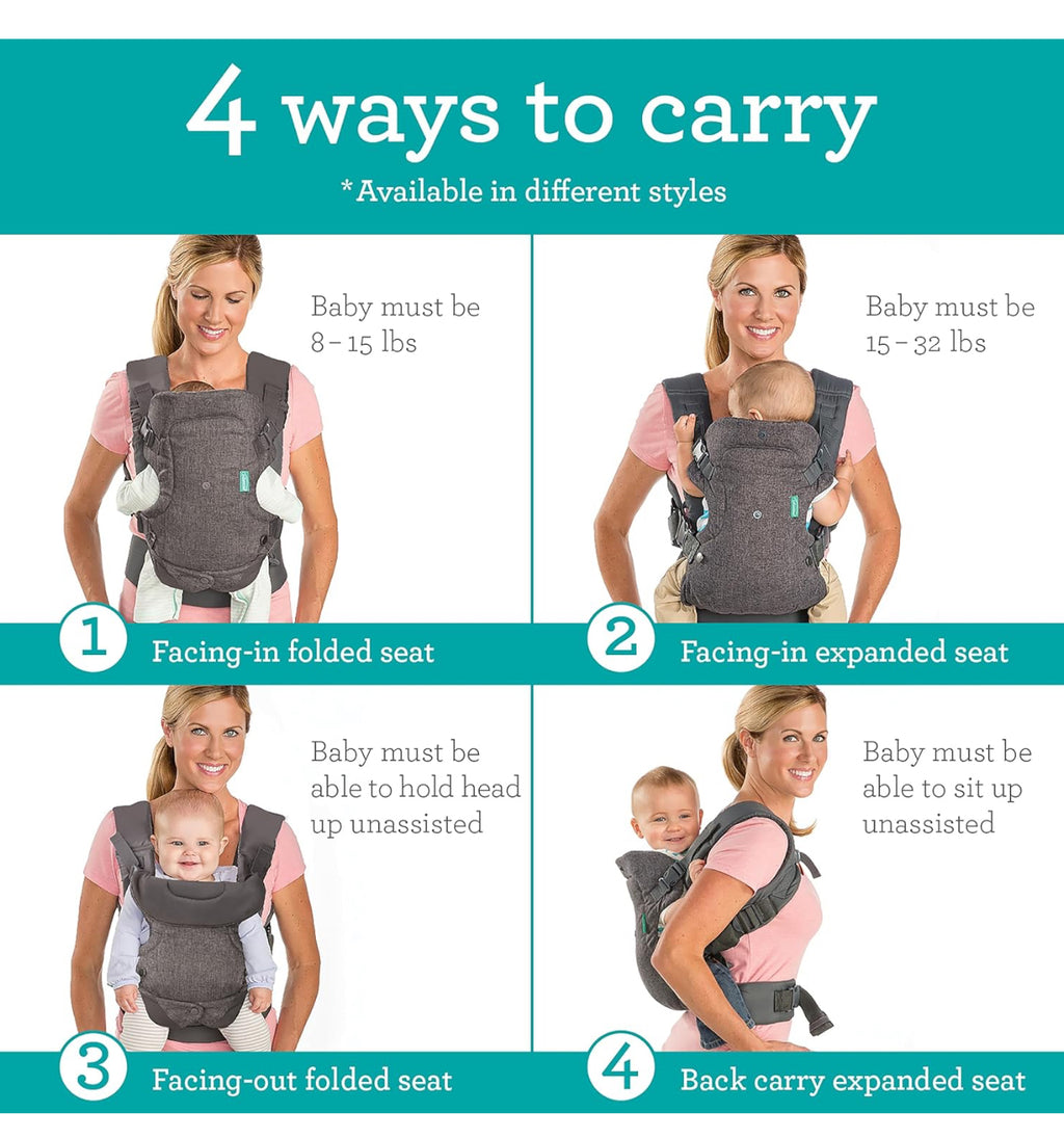 4 in 1 Baby Carrier - Nel's Babies & Kiddies