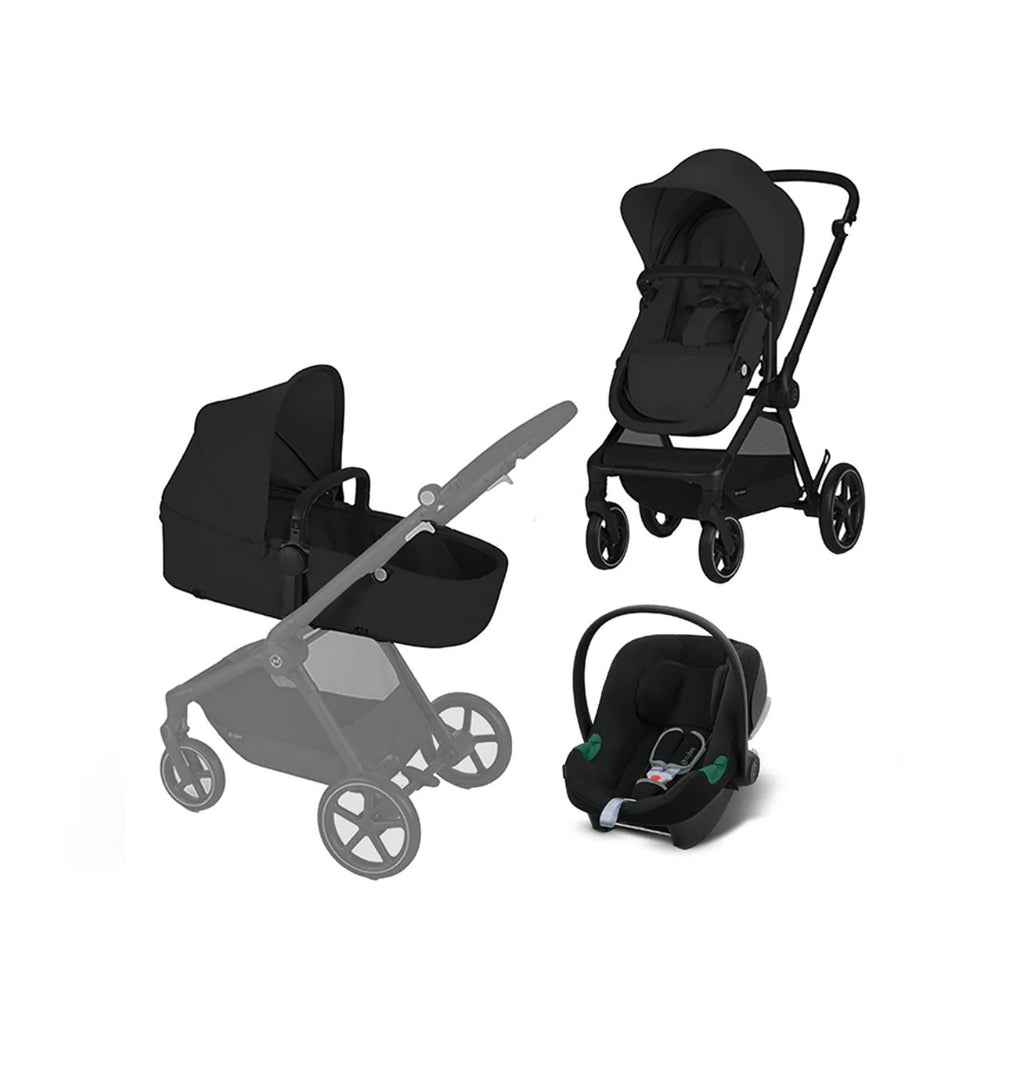 EOS 2 in 1 Travel System - Car Seat, Carry Cot & Stroller