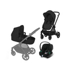 EOS 2 in 1 Travel System - Car Seat, Carry Cot & Stroller