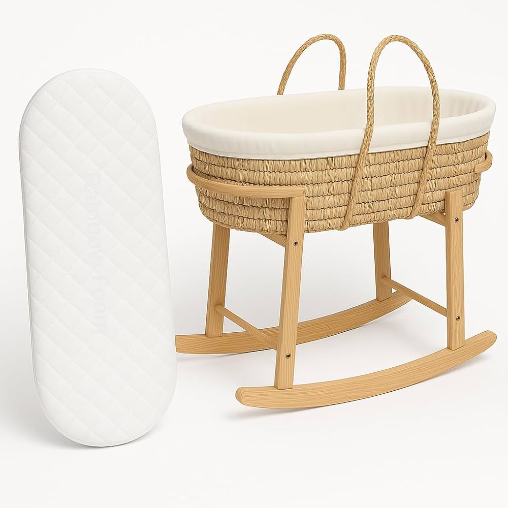 Moses Basket Bumper inner & cover