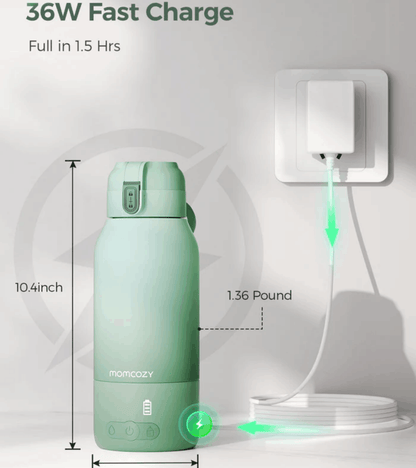 Momcozy Portable Breast Milk and Water Warmer for Travel  Nel's Babies & Kiddies