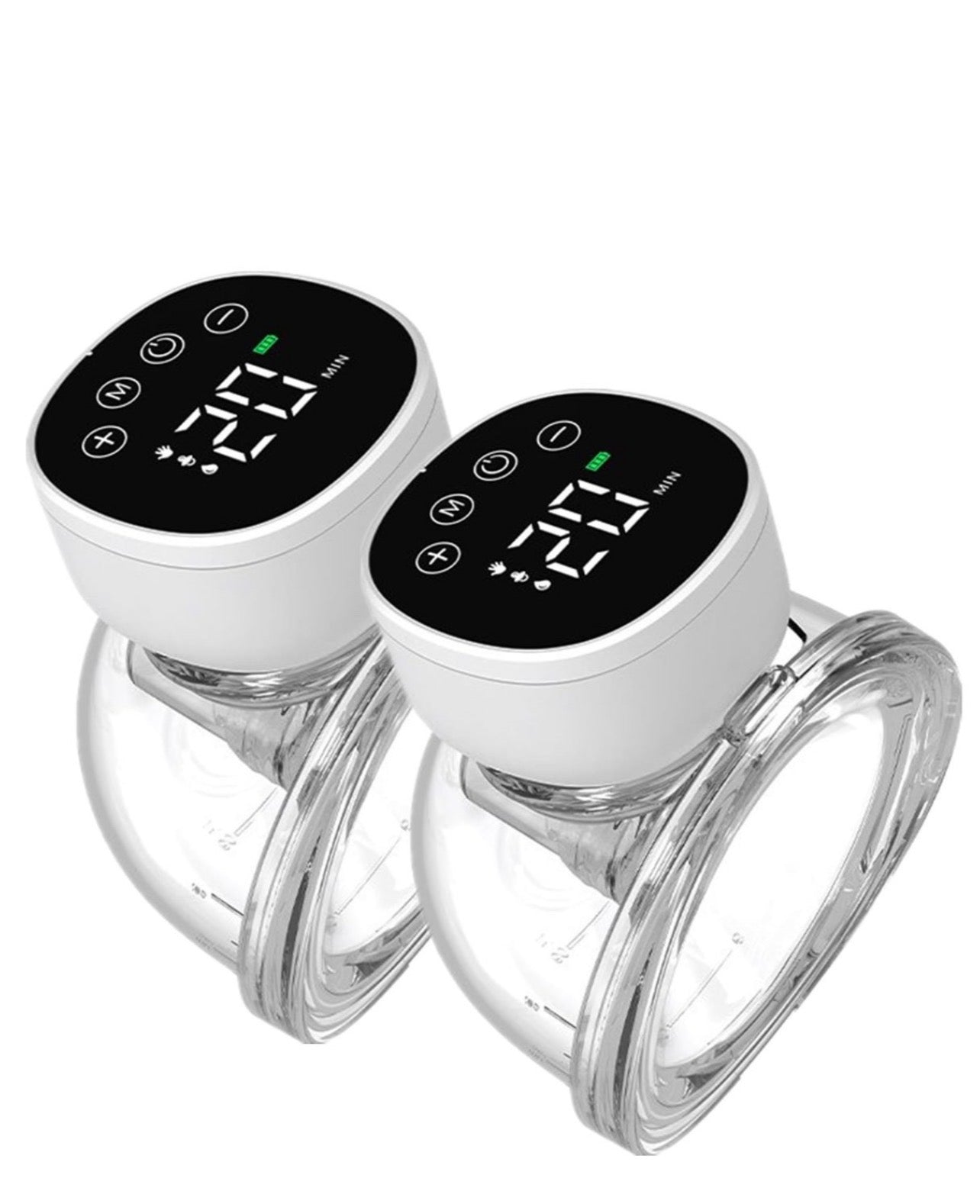 2 Pack Electric Wireless Wearable Breast Pump
