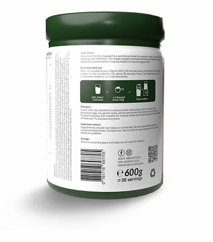 Advanced Fertility Support Shake  Nel's Babies & Kiddies