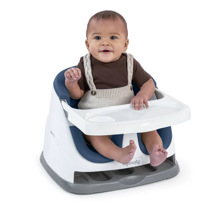 Ingenuity Baby Base 2-in-1 Booster Feeding and Floor Seat