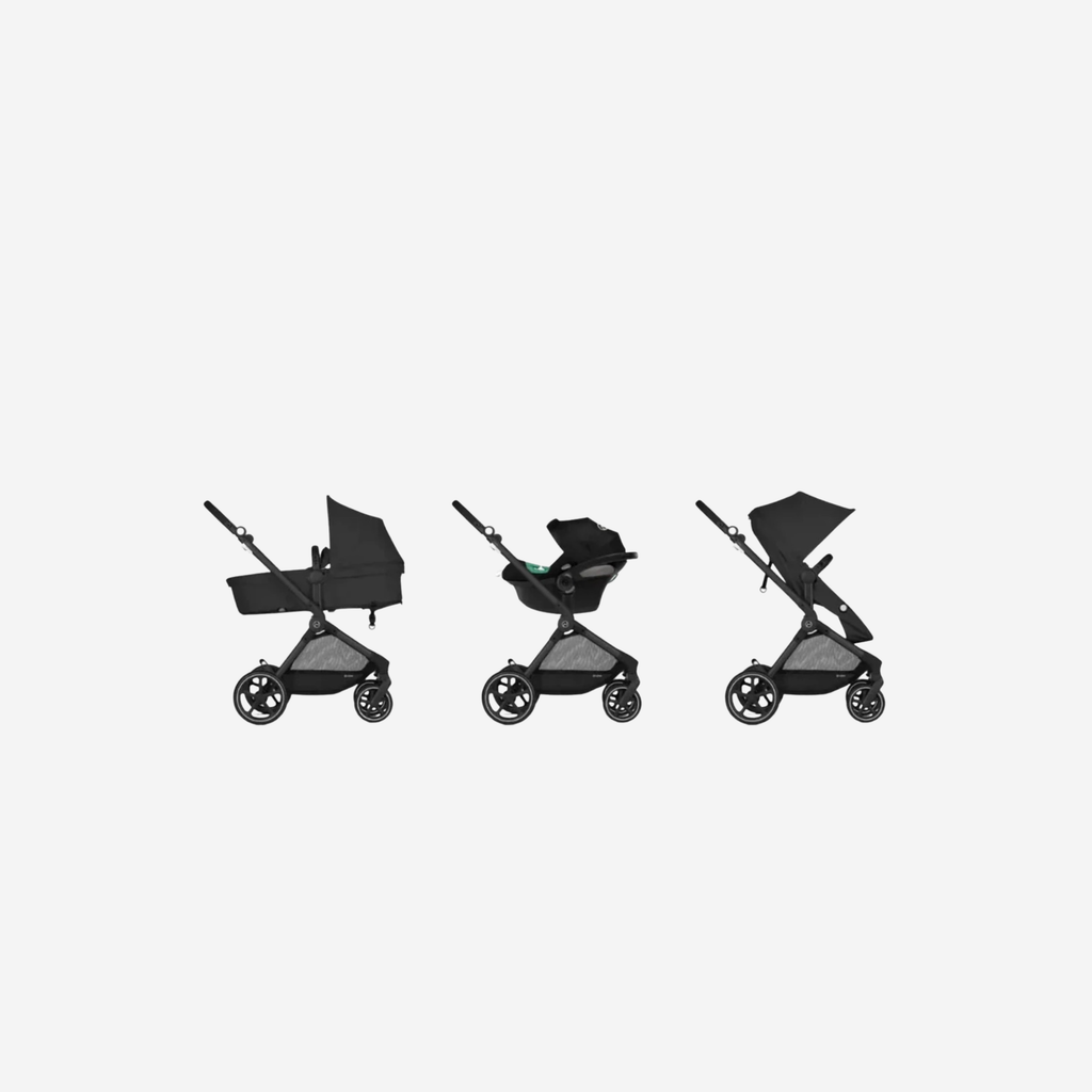 EOS 2 in 1 Travel System - Car Seat, Carry Cot & Stroller