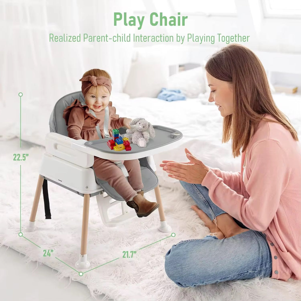 7 in 1 Plastic Multi Function Baby Feeding Chair