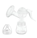 Comfortable Manual Breast Pump with Bottle & Teat - White