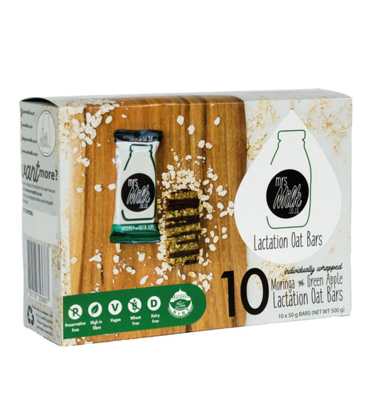 #10 Pack - Mrs Milk Moringa & Apple Lactation Bars