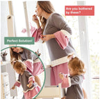 10 pcs Baby Locks Child Safety Strap Locks Easy to Use No Screw & Magnet