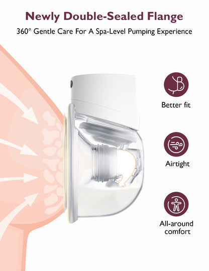 Momcozy Hands Free Breast Pump S12 Pro Double - Nel's Babies & Kiddies