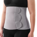 Postpartum Belly Band with 3D Lifting & Ergonest Back Support, Abdominal Binder Post C-Section for Recovery Mom