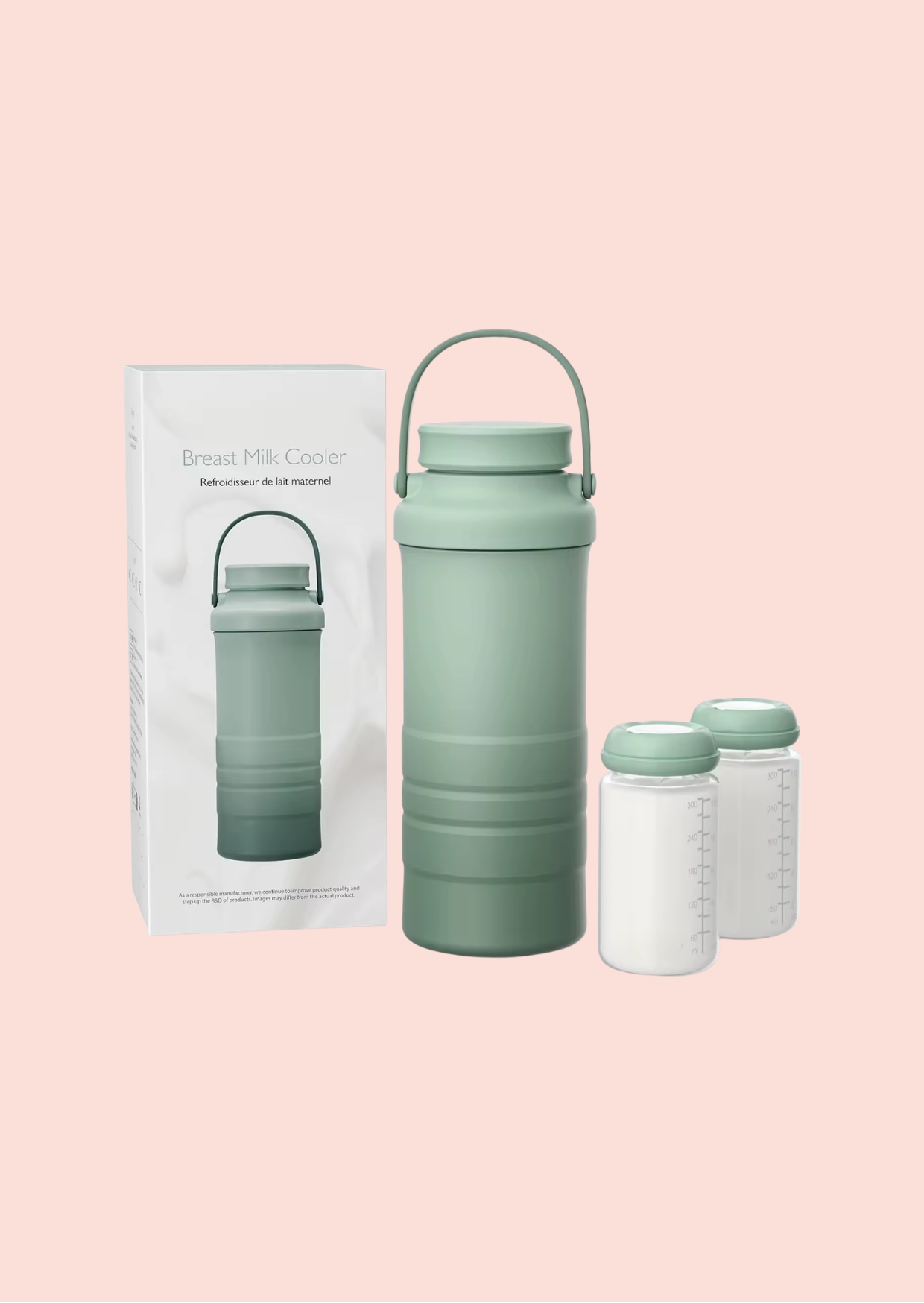 Breastmilk Cooler - Stores Breastmilk on the go without contamination