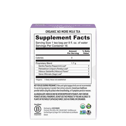 Organic No More Milk Tea