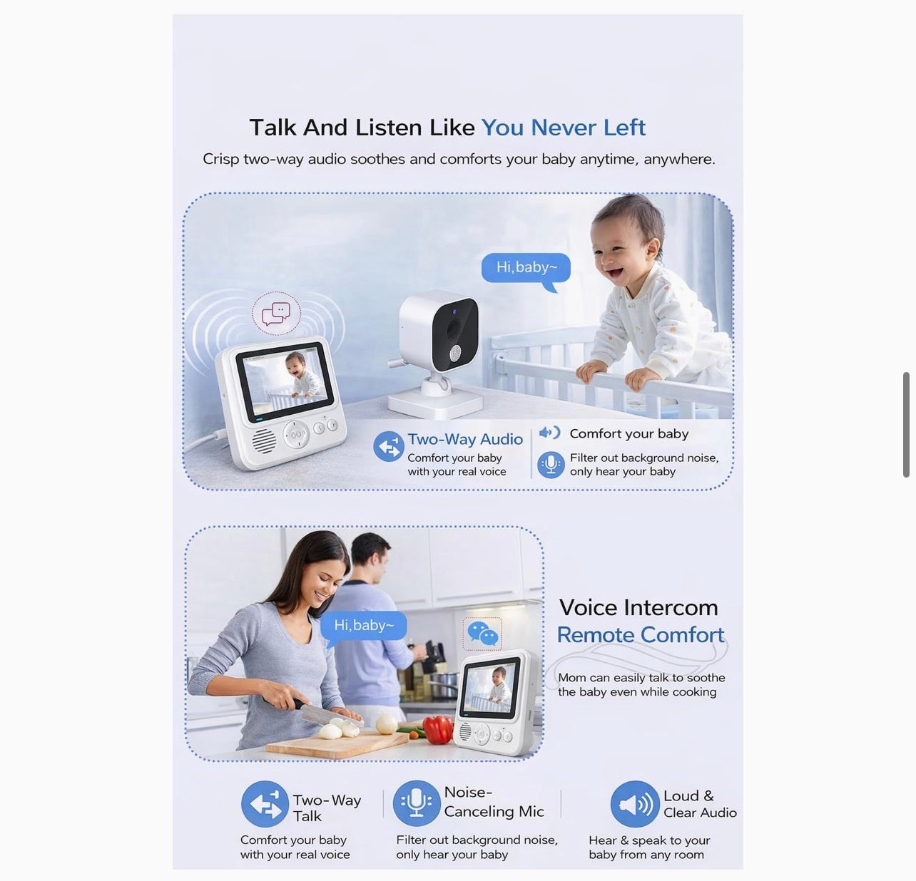 5 in 1 Baby Monitor