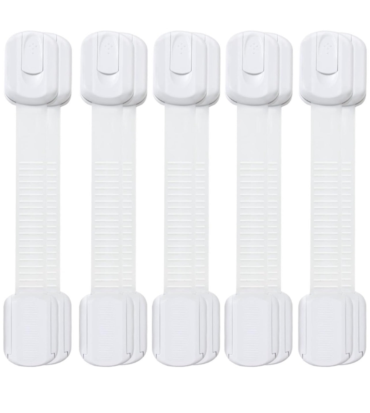 10 pcs Baby Locks Child Safety Strap Locks Easy to Use No Screw & Magnet