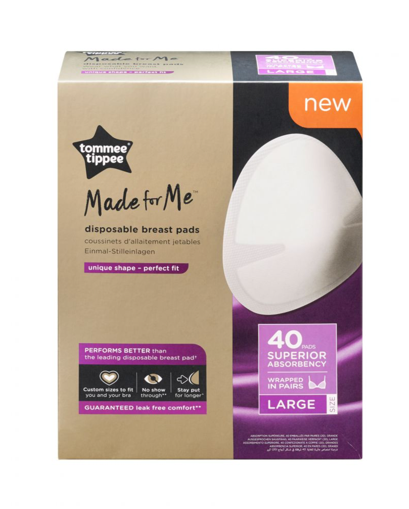 Tommee Tippee Made For Me Disposable Breast Pads Large