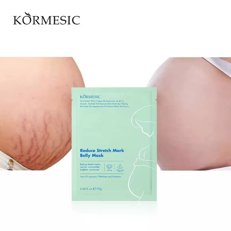 Soothing and Hydrating Fabric Mask for Pregnancy Belly, 70 g x2  Nel's Babies & Kiddies