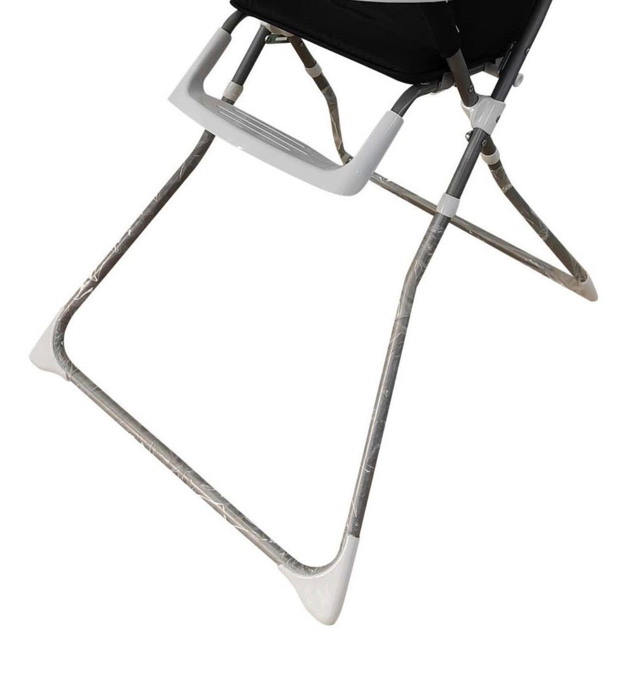 Babies and Toddlers Feeding High with PVC Fabric - Black