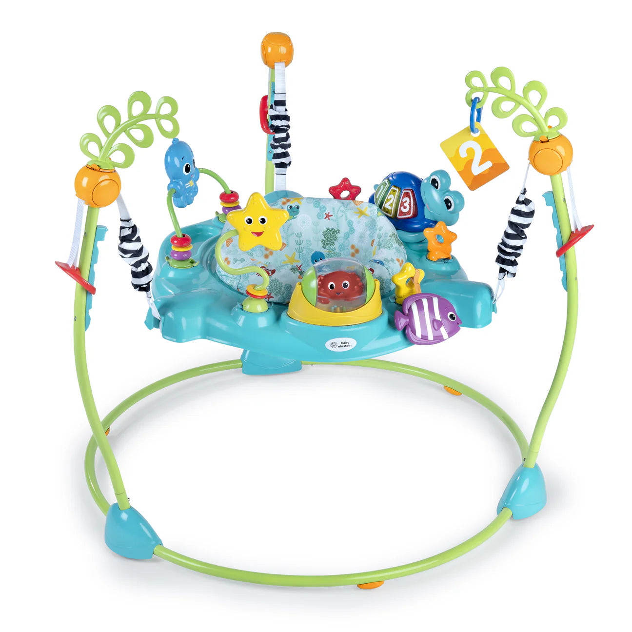 Baby Einstein Ocean Explorers Curiosity Cove 2-in-1 Activity Jumper, Ages 6+ Months