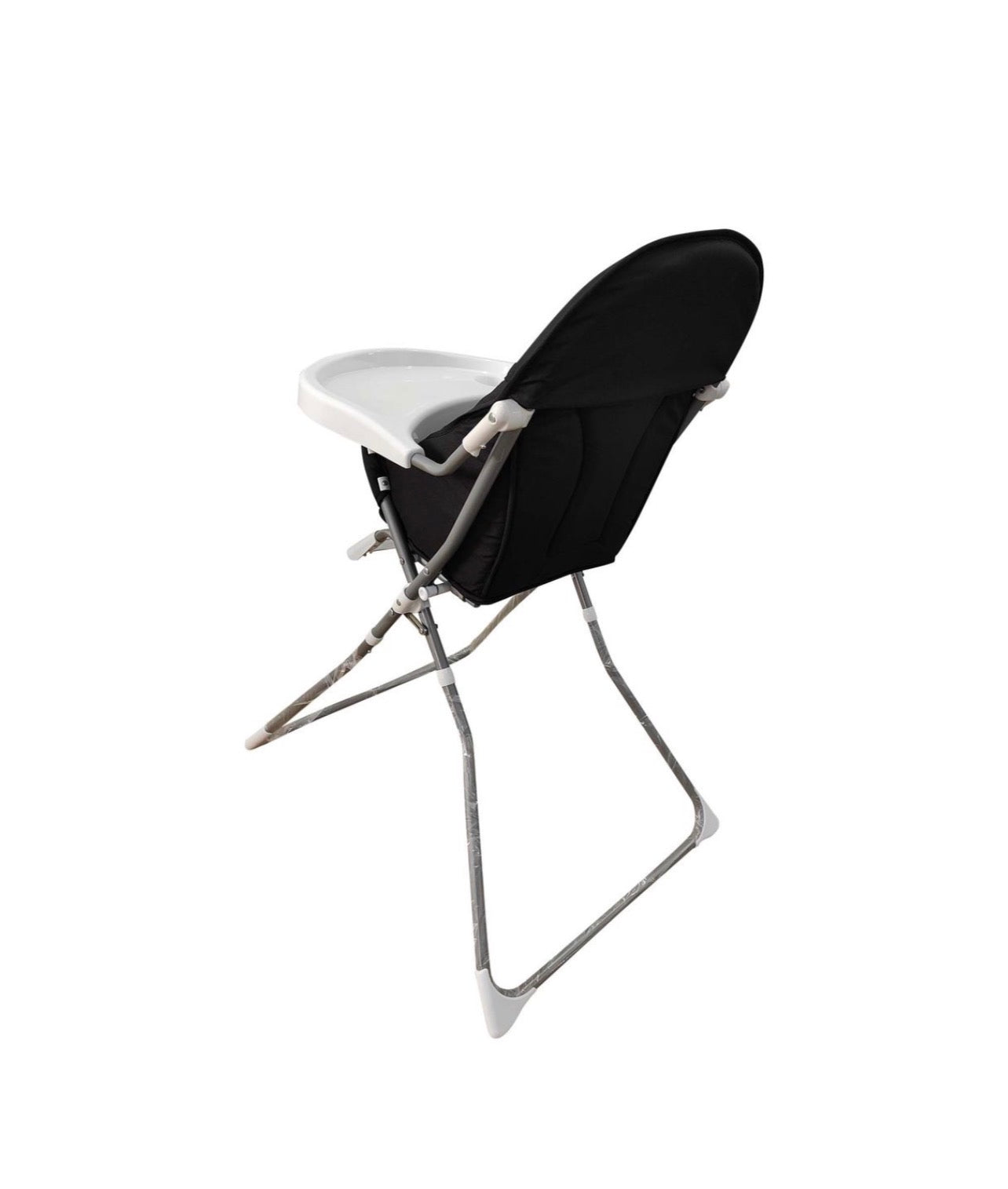 Babies and Toddlers Feeding High with PVC Fabric - Black