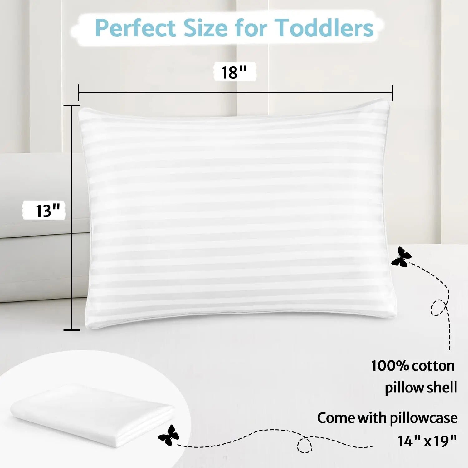 Toddler Pillow  Nel's Babies & Kiddies
