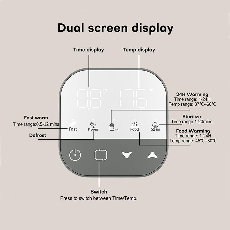 4 in 1 Multifunctional Bottle Warmer