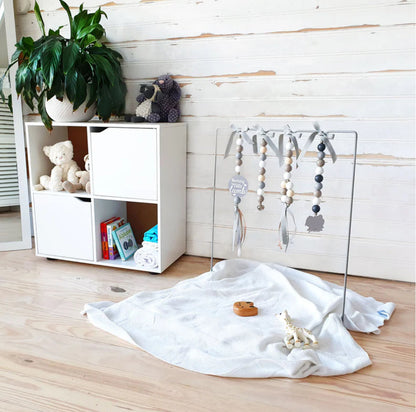 Snuggletime Discovery Activity Frame and 12 Rings  Nel's Babies & Kiddies