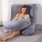 Full Body Support Maternity Pillow - Cloud Blue  Nel's Babies & Kiddies