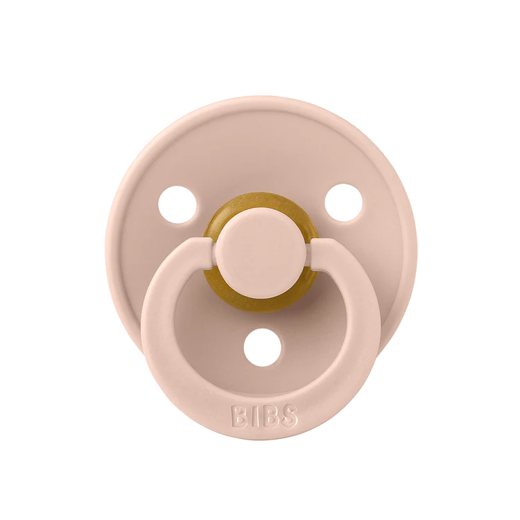 Bibs Pacifier Colour - Blush Symmetrical