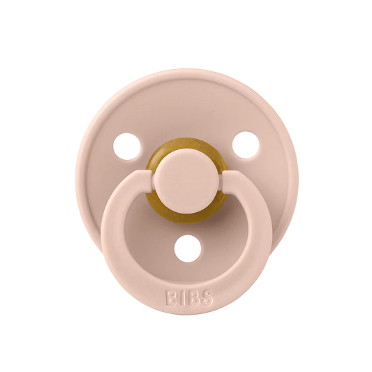 Bibs Pacifier Colour - Blush Symmetrical